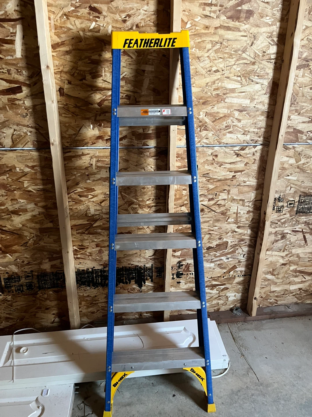 🔥🔥Featherlite 6' Aluminum Step Ladder - Grade 1