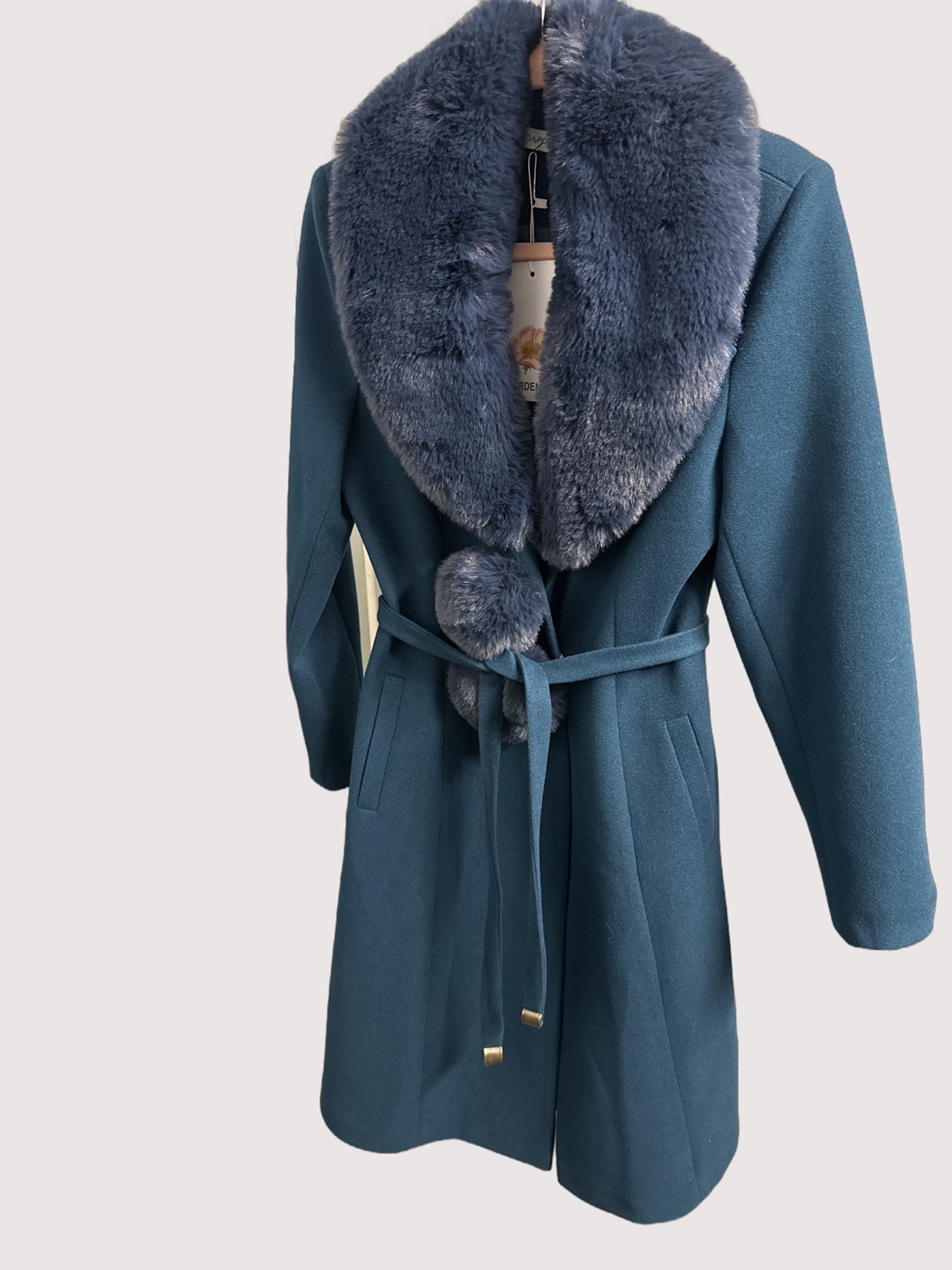Gardenya Teal Coat Size 42