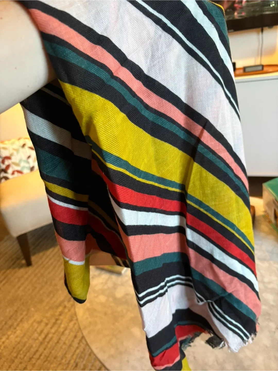 Love & Lore Striped Scarf - One Size image indicator(3)