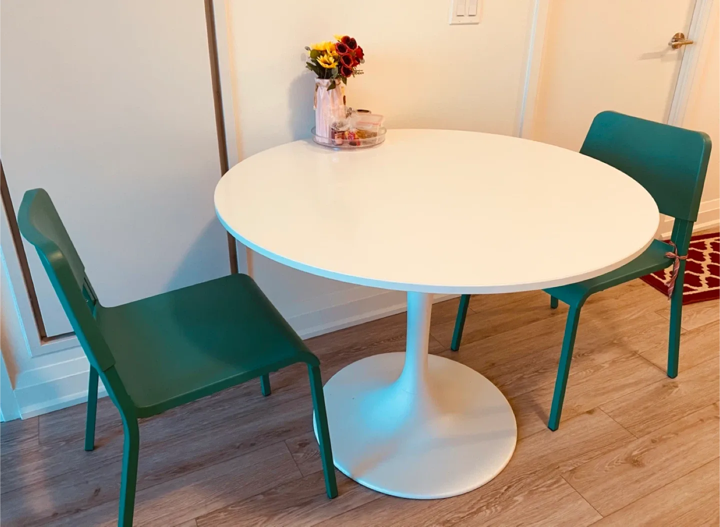 IKEA Docksta White Table thumbnail