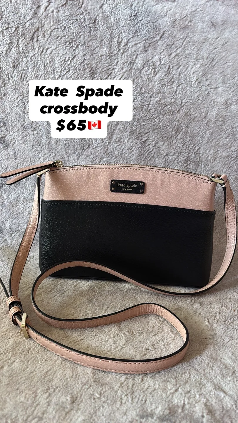 Kate Spade Crossbody Bag - Black & Pink