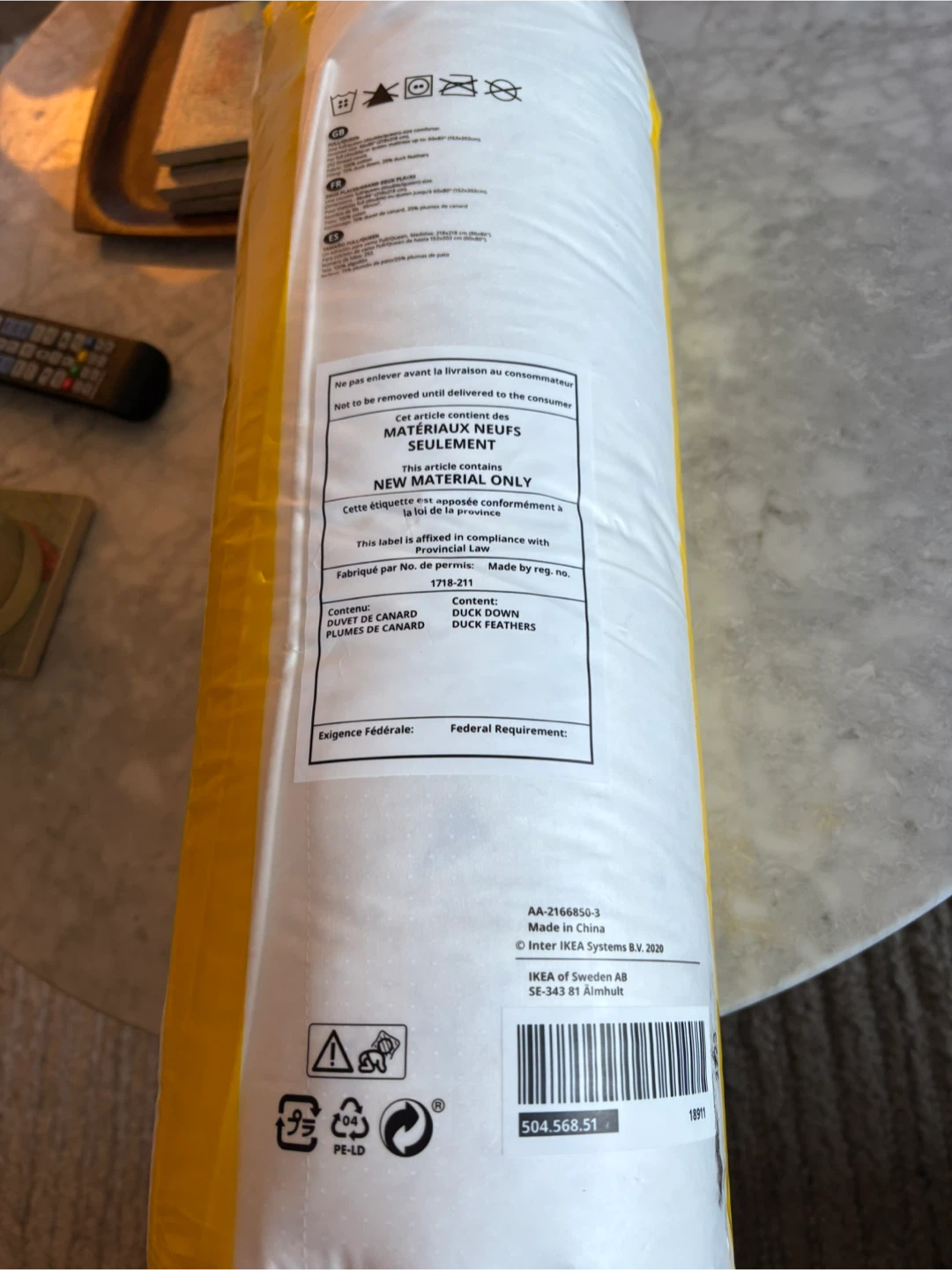 IKEA FJÄLLBRÄCKA Full/Queen Duvet - NEW - photo 2