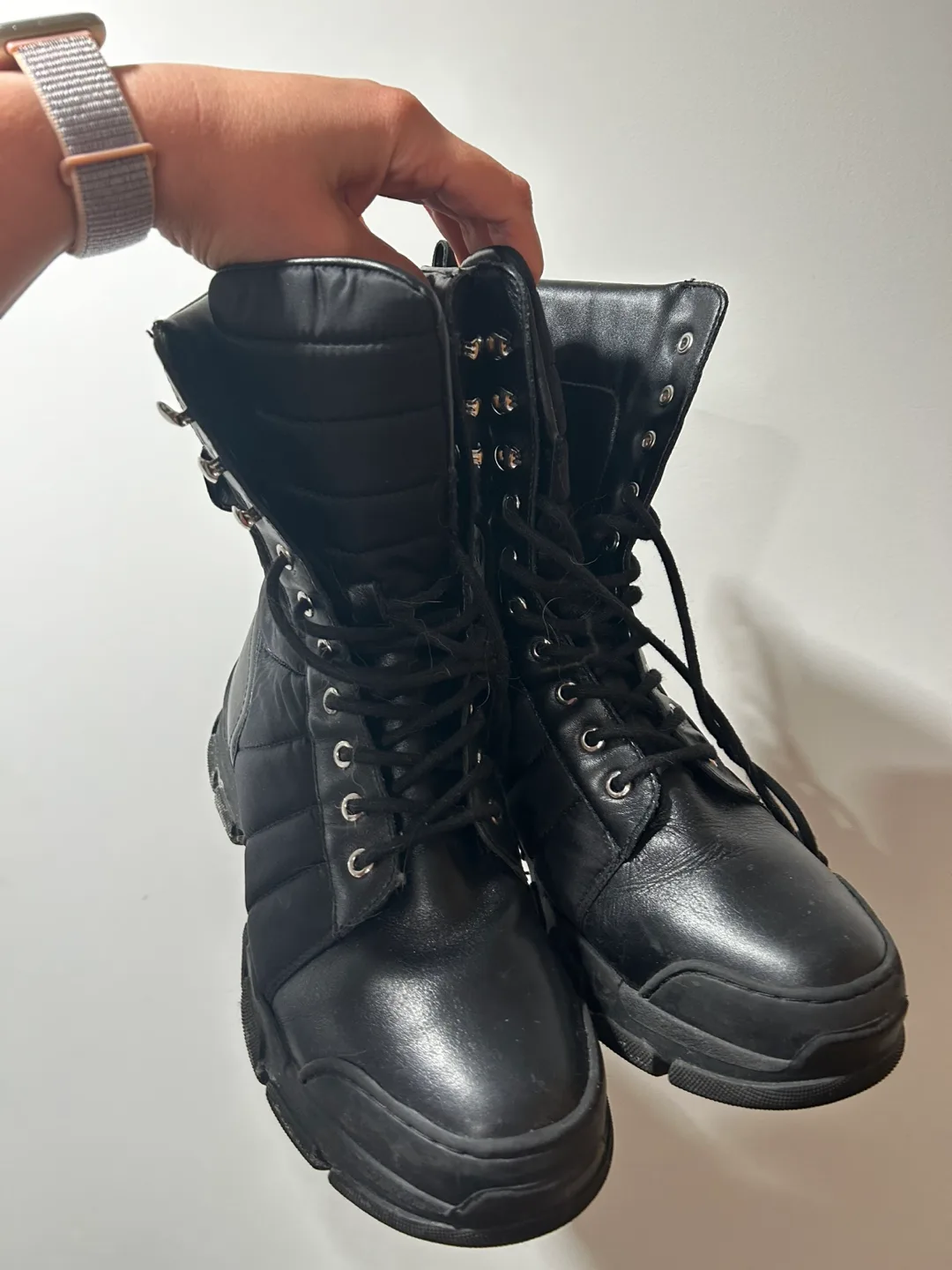 Love Moschino Black Winter Boots - Size EU 41 (US 10.5) thumbnail