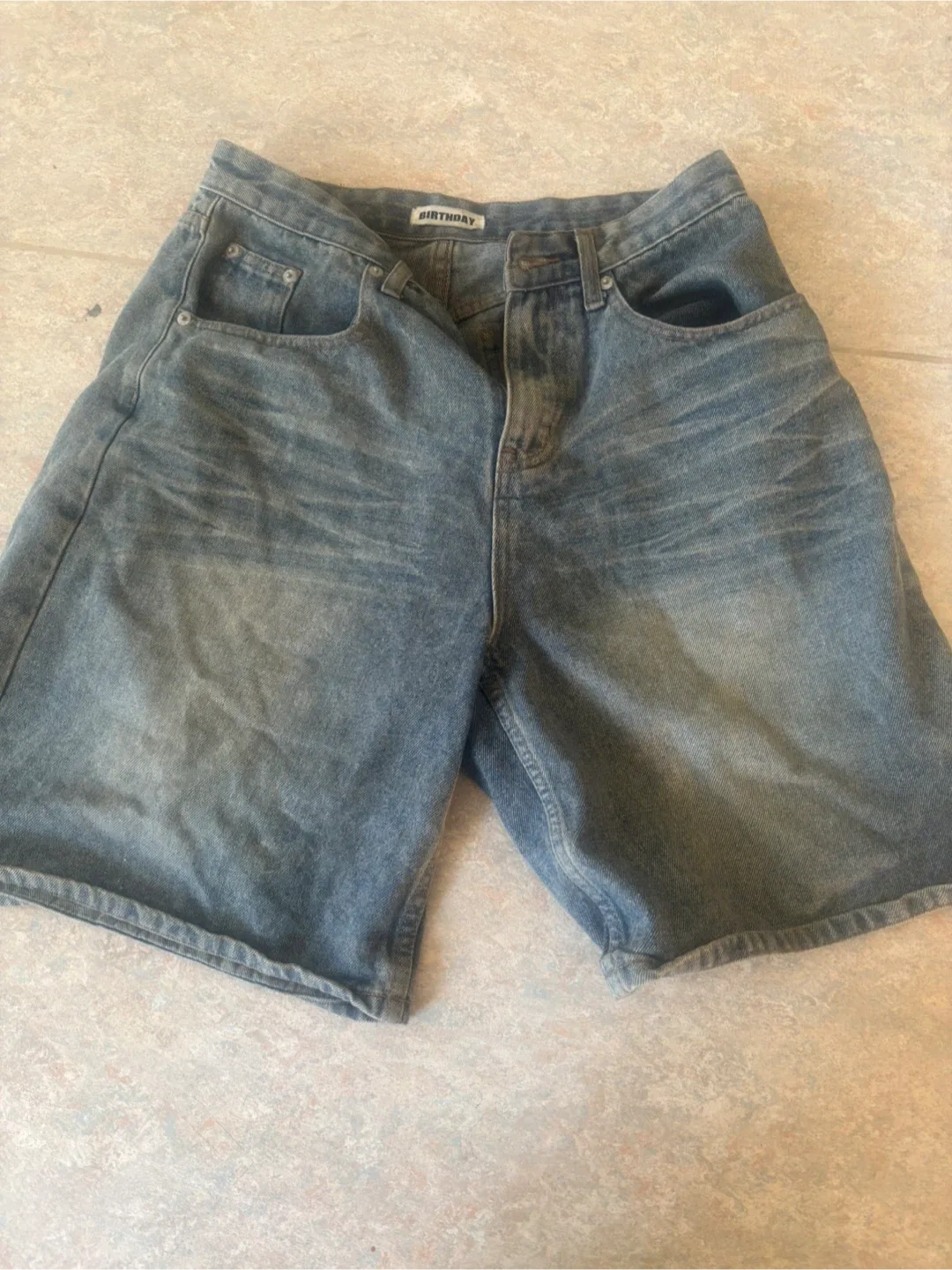 Birthday Denim Shorts size m thumbnail