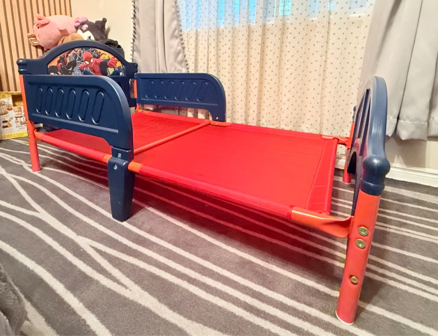 Spider-Man Toddler Bed - Blue & Red image indicator(2)