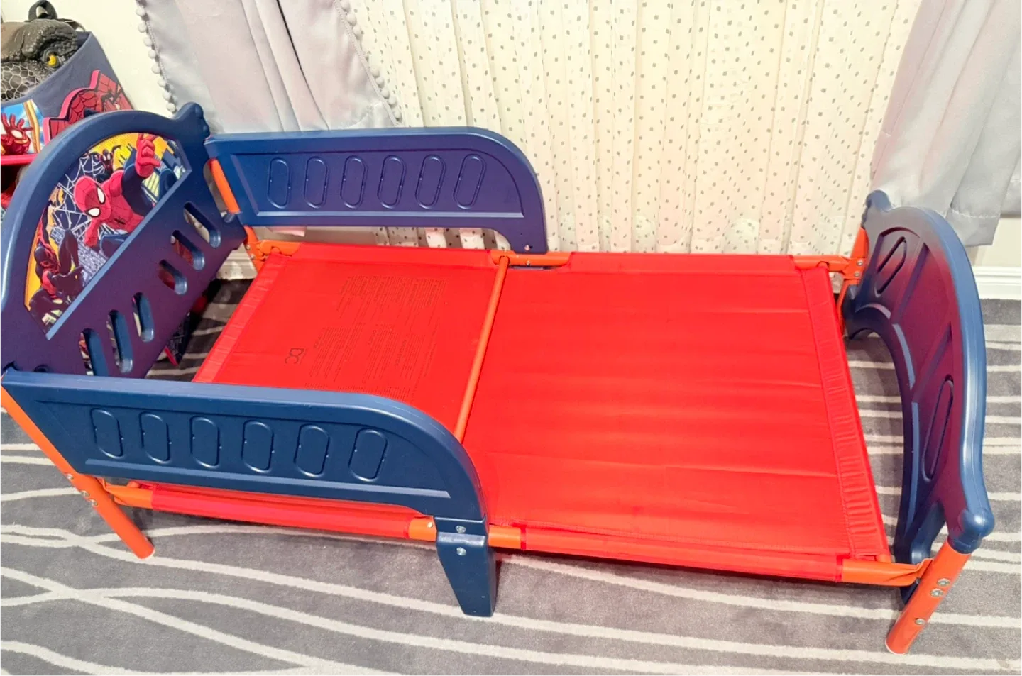 Spider-Man Toddler Bed - Blue & Red image indicator(4)