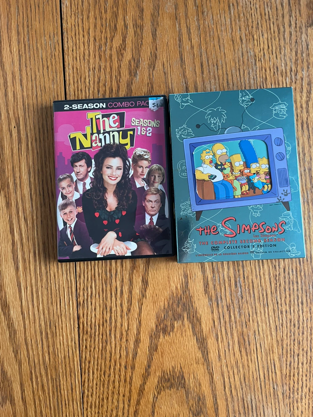 The Nanny Seasons 1&2 & The Simpsons Season 2 DVD