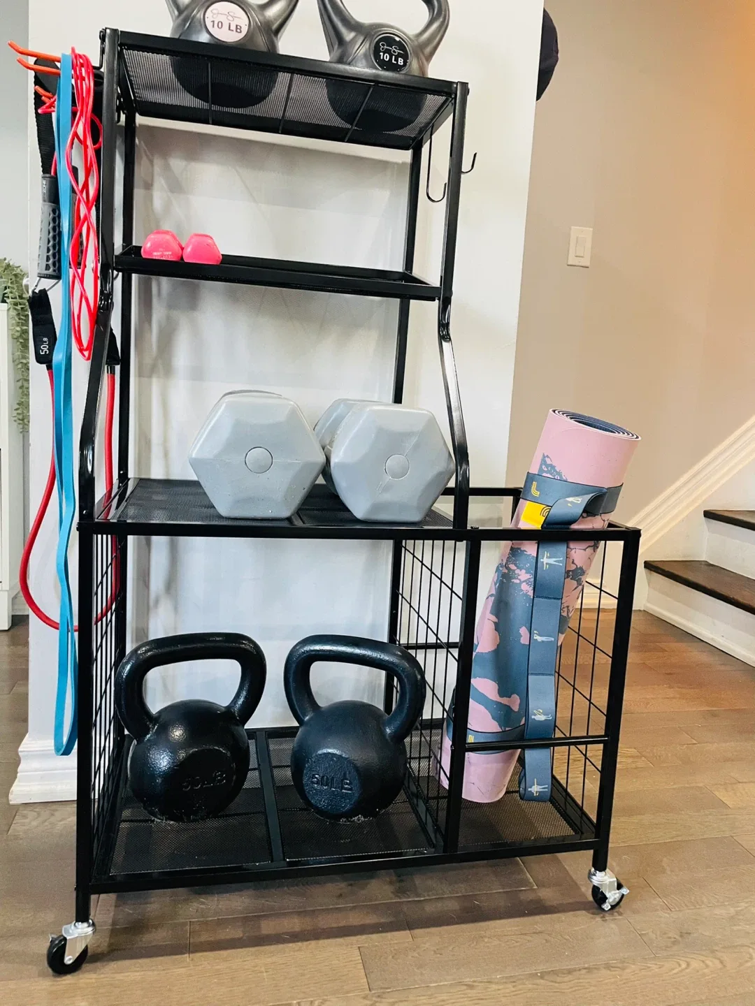 NEW IN BOX Home Gym Dumbbell Rack thumbnail