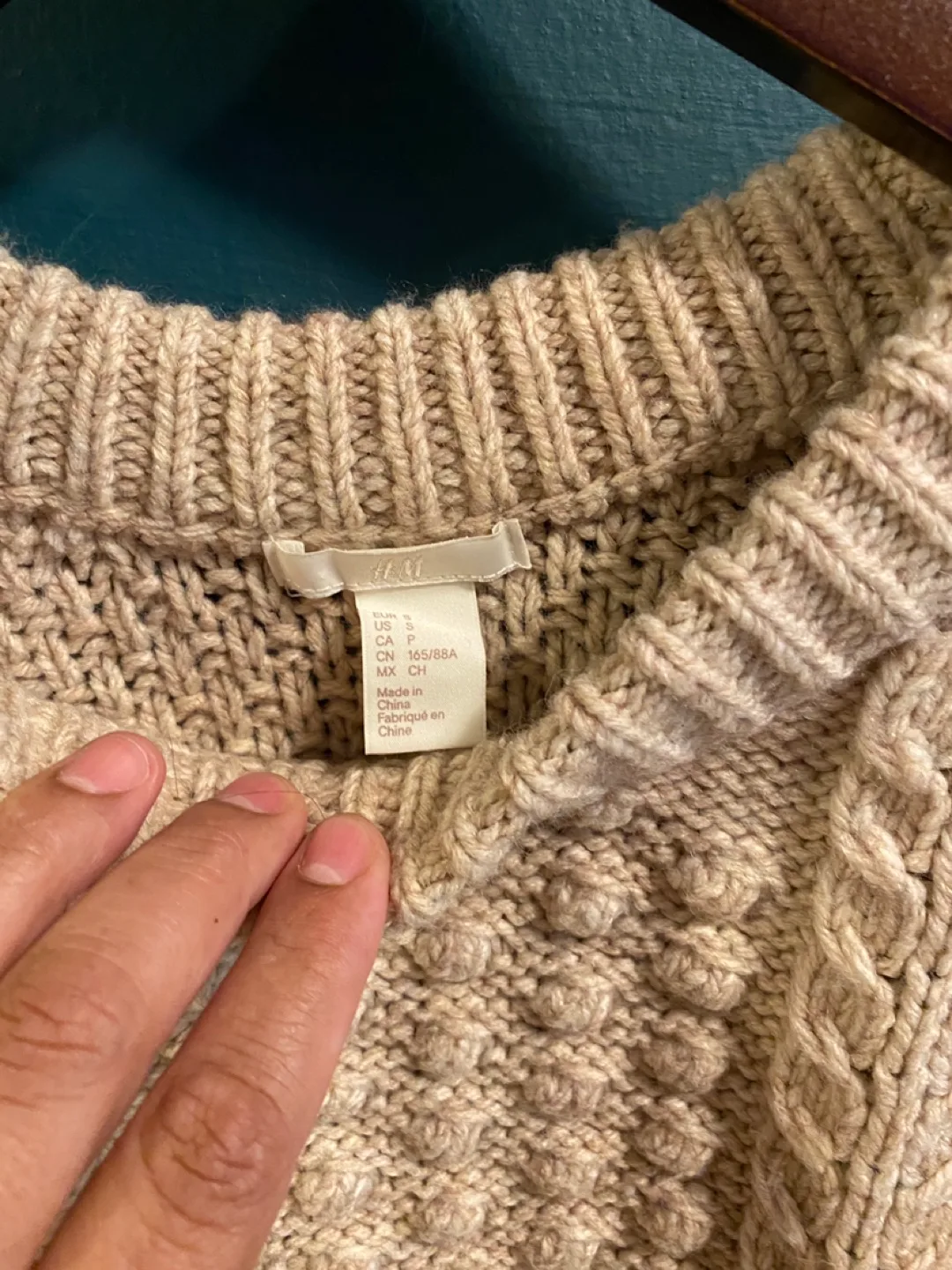 H&M Knit Sweater - Men’s Size S image indicator(2)