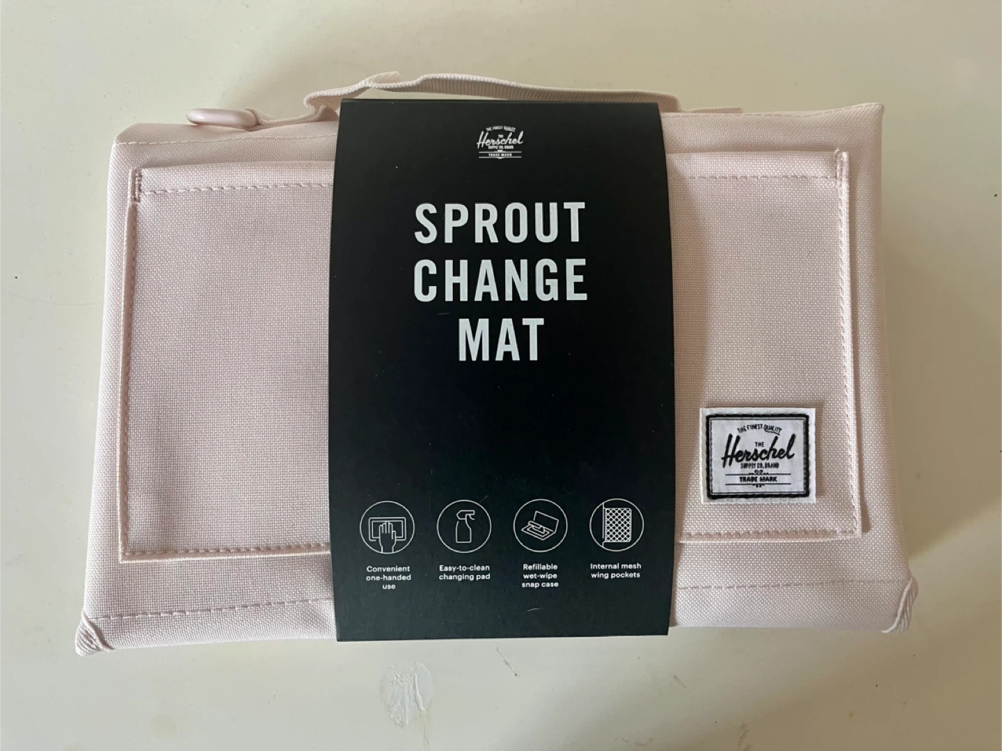 Herschel Sprout Change Mat - Light Pink
