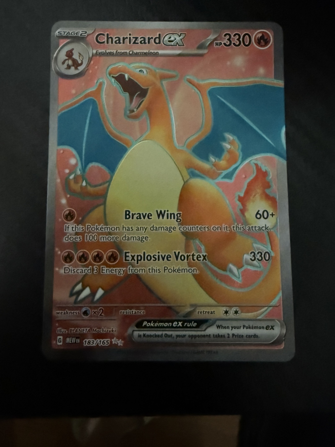 Charizard EX Pokemon Card