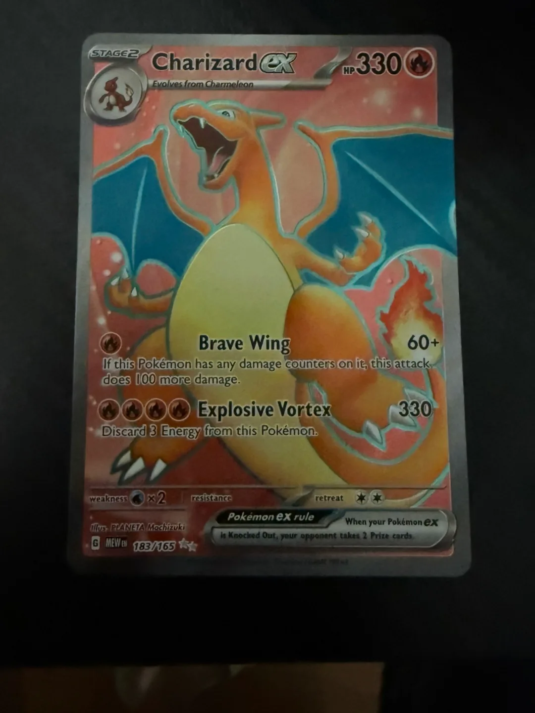 Charizard EX Pokemon Card thumbnail