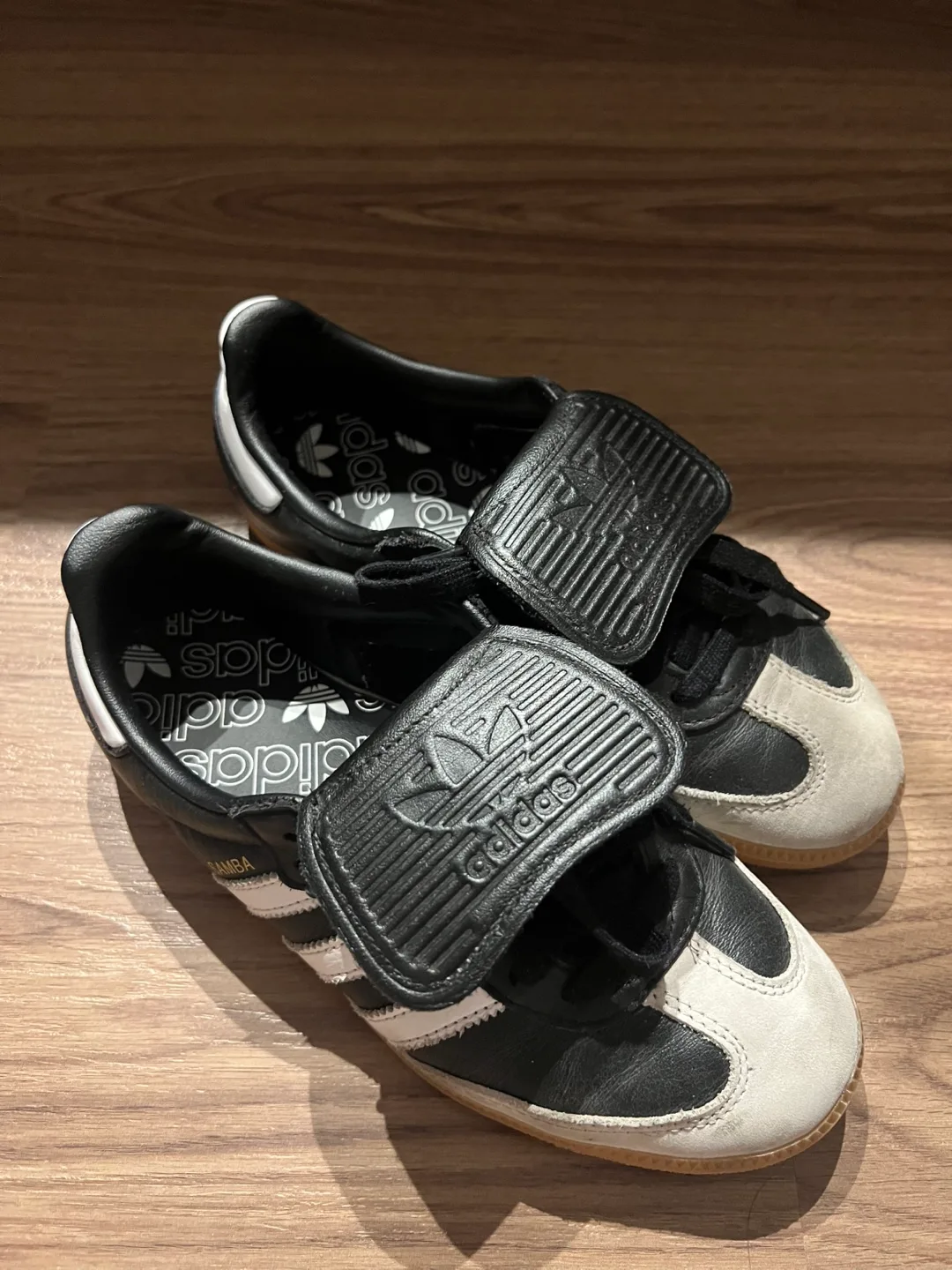 Adidas Samba Black/White Kids Shoes thumbnail
