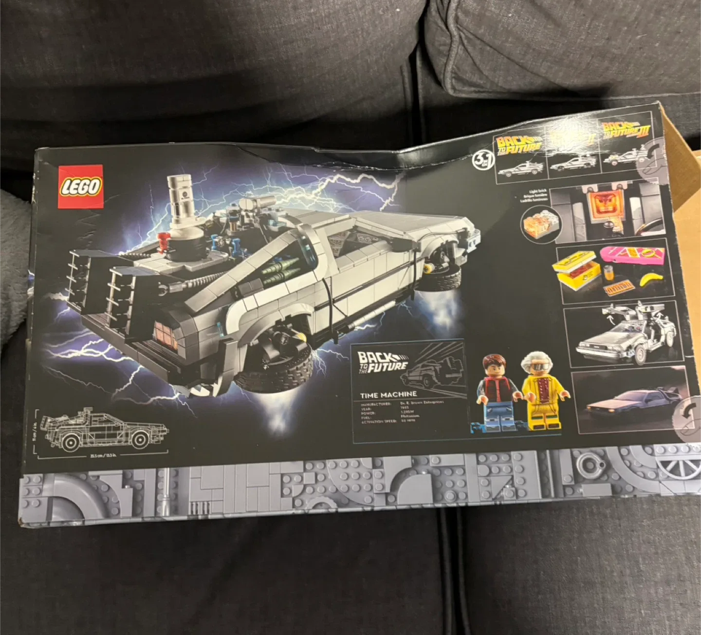 LEGO Back to the Future Time Machine (Set 10300) image indicator(2)