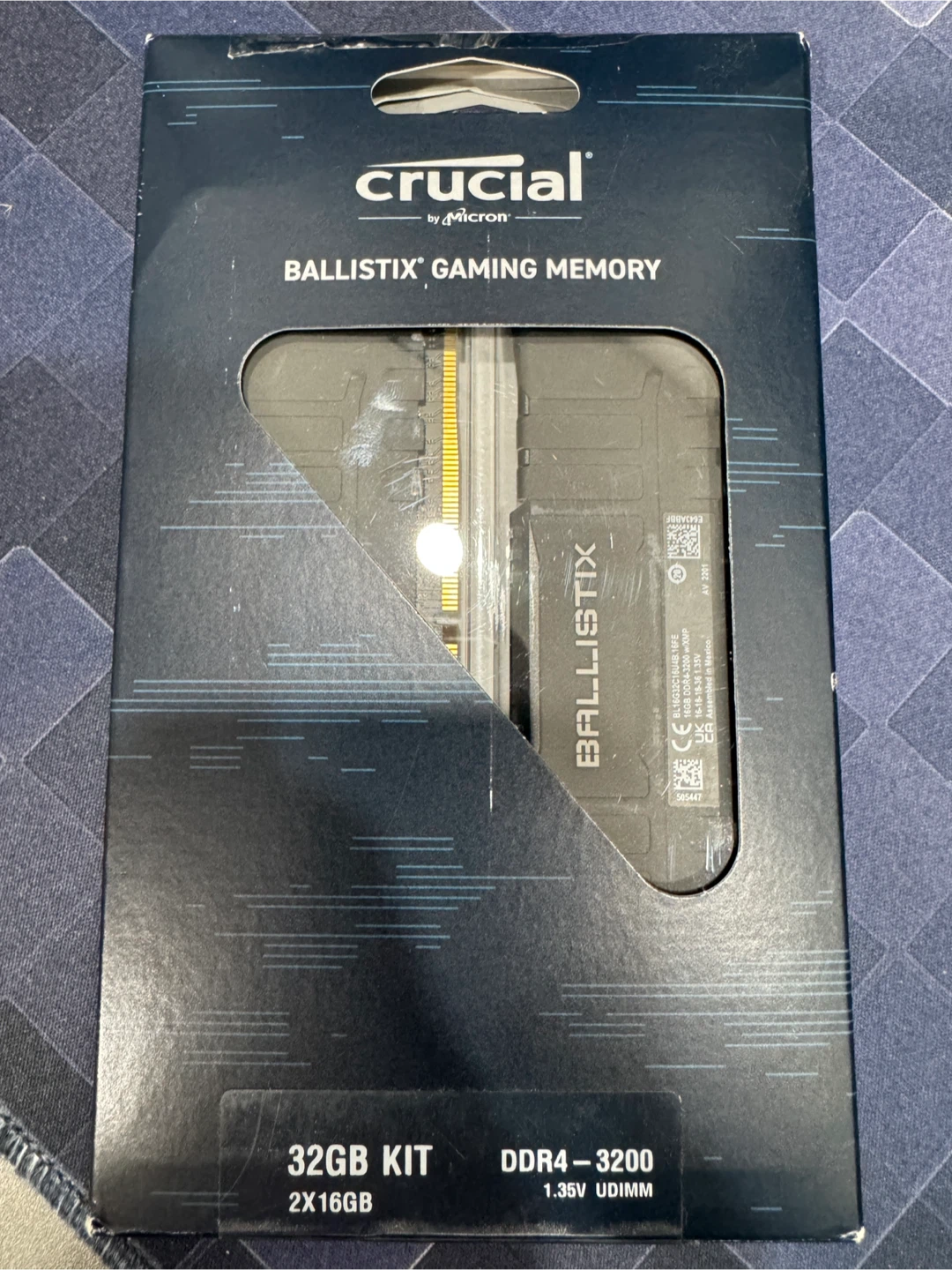 Crucial Ballistix 32GB (2x16GB) DDR4-3200 Gaming Memory | Karrot