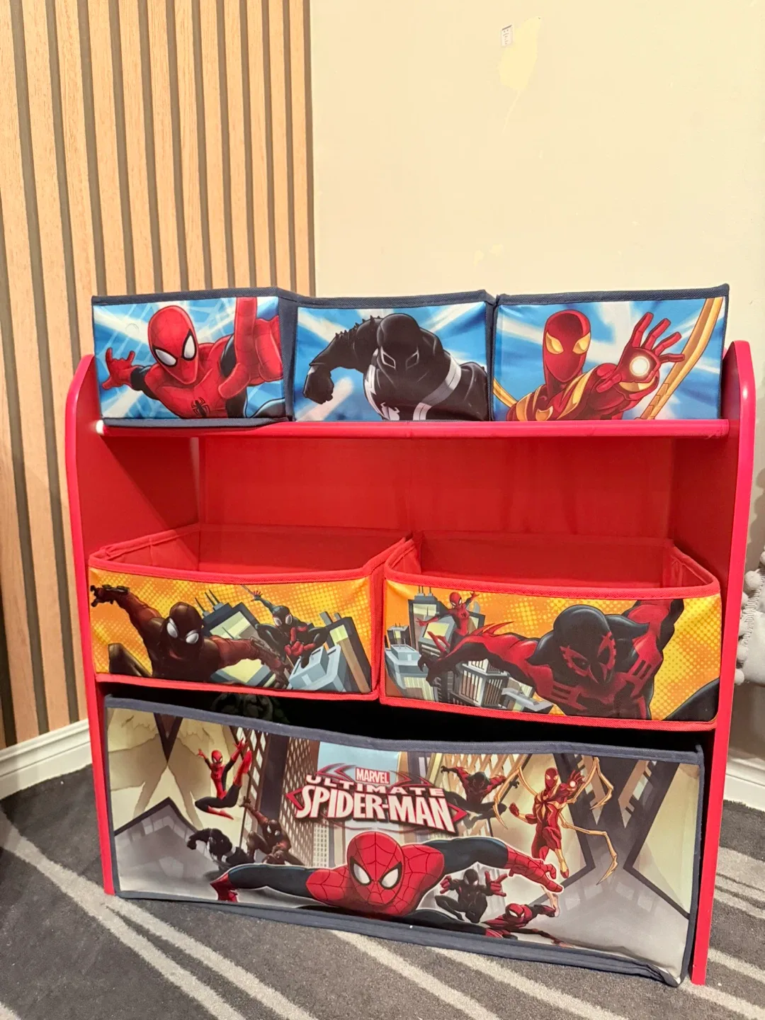 Marvel Spider-Man Kids' Toy Storage Organizer image indicator(2)