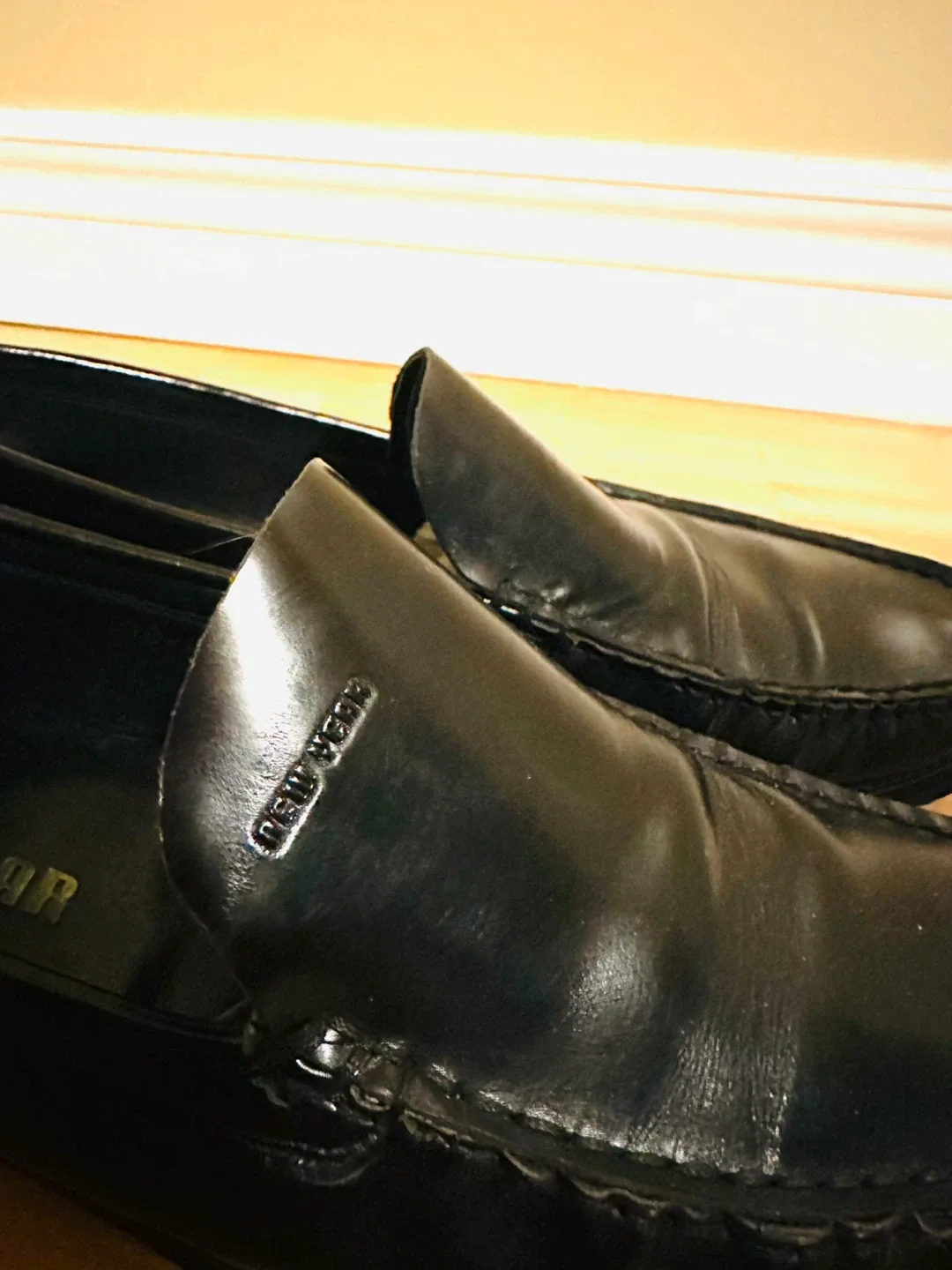 Black Leather Loafers - Men’s size 8, Women 9.5 image indicator(3)