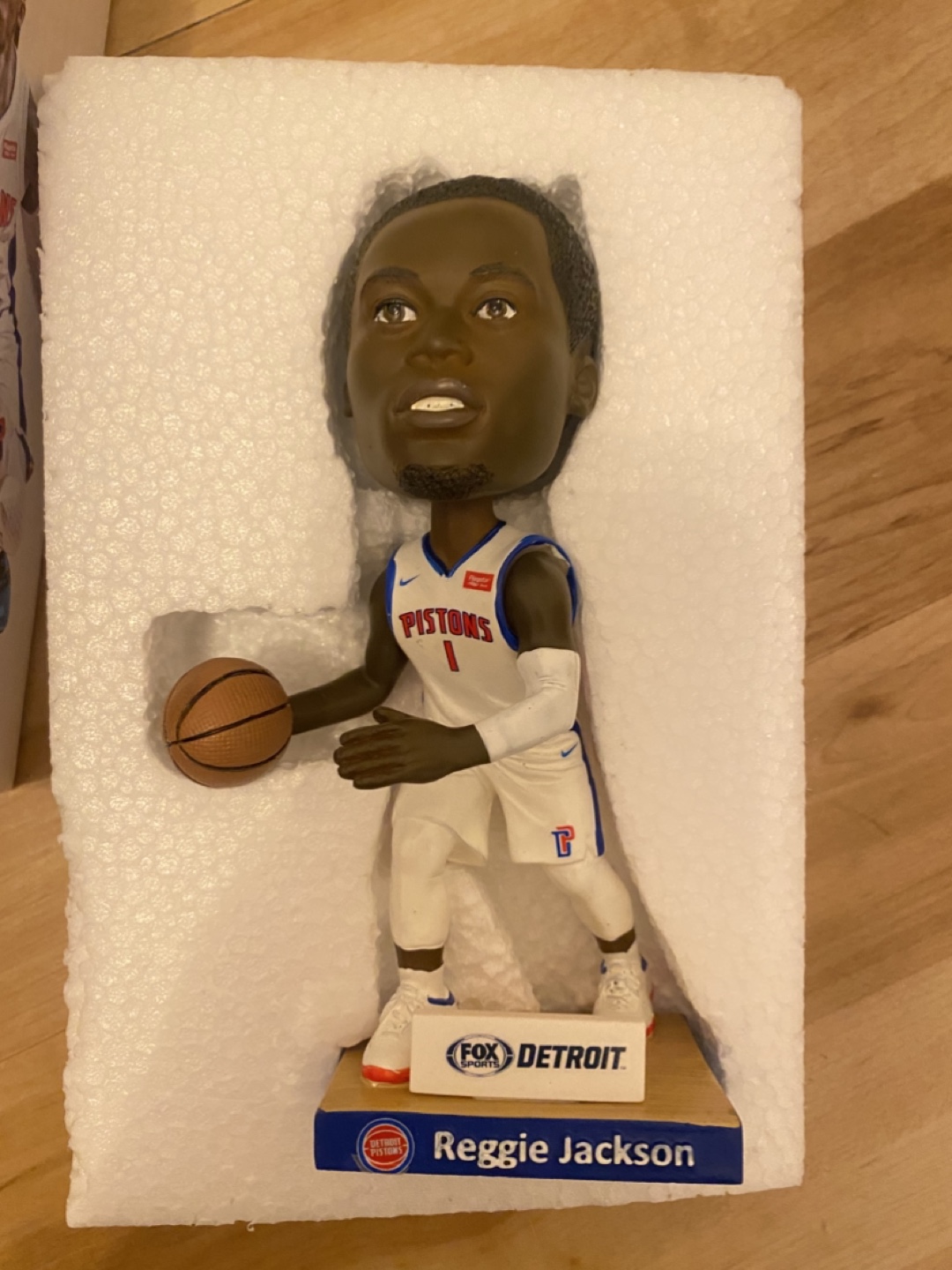 Reggie Jackson Detroit Pistons Bobblehead - photo 2
