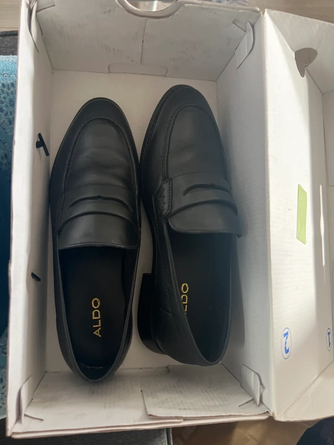 ALDO Black Loafers thumbnail