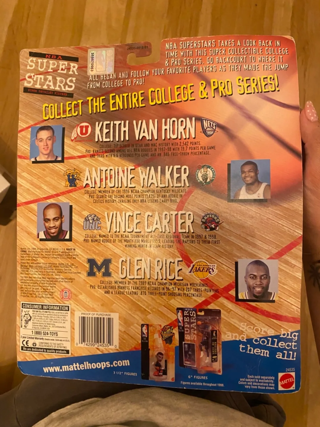 90s NBA Vince Carter Figures image indicator(2)