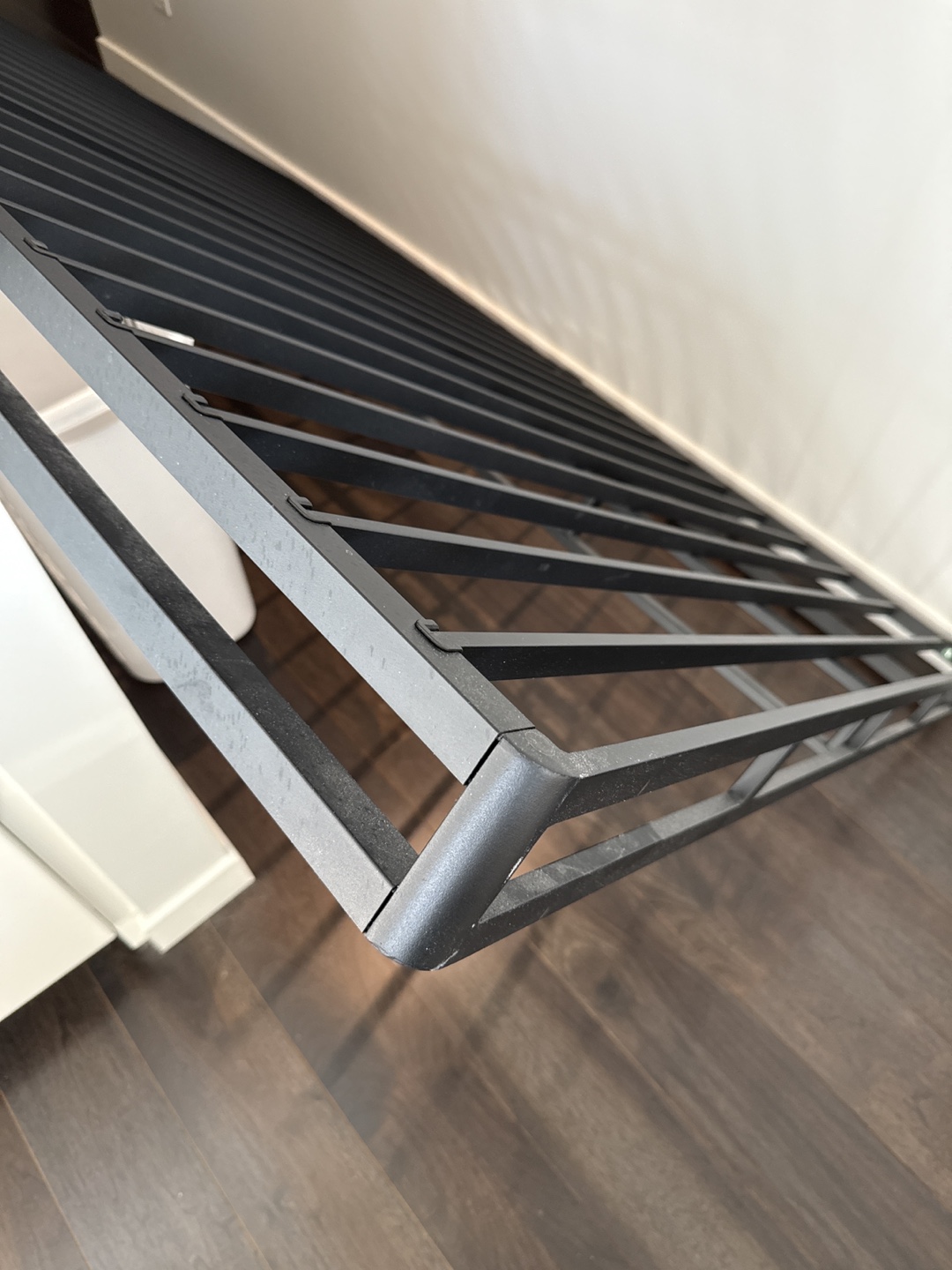 Black Metal Bed Frame (full/double) - photo 2