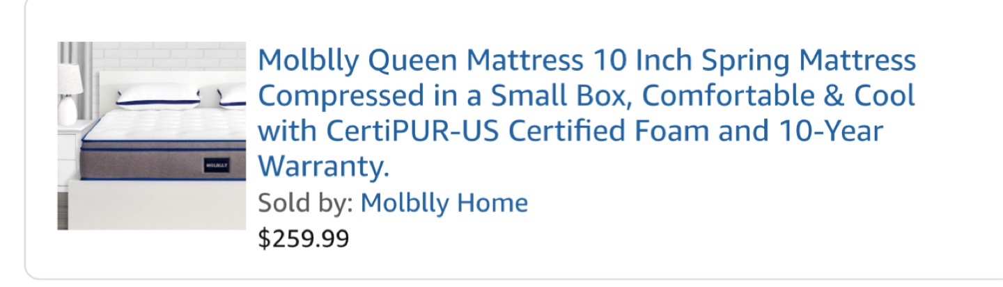 [Free⭐️] Queen Mattress - photo 2