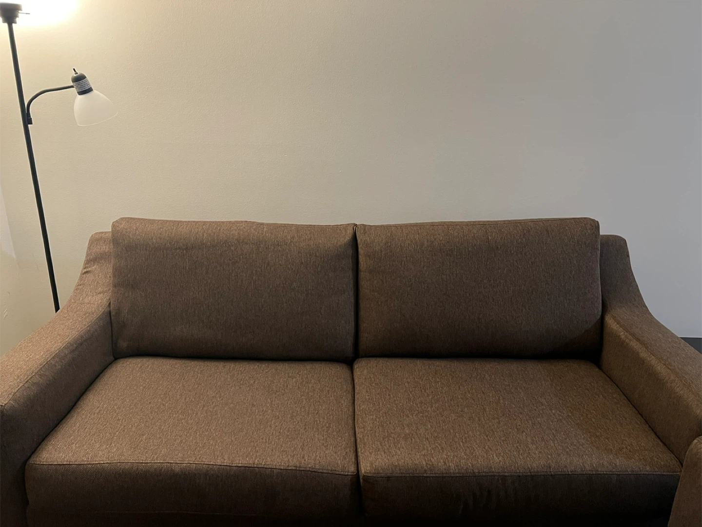 Brown Loveseat Sofa + Couch - photo 2