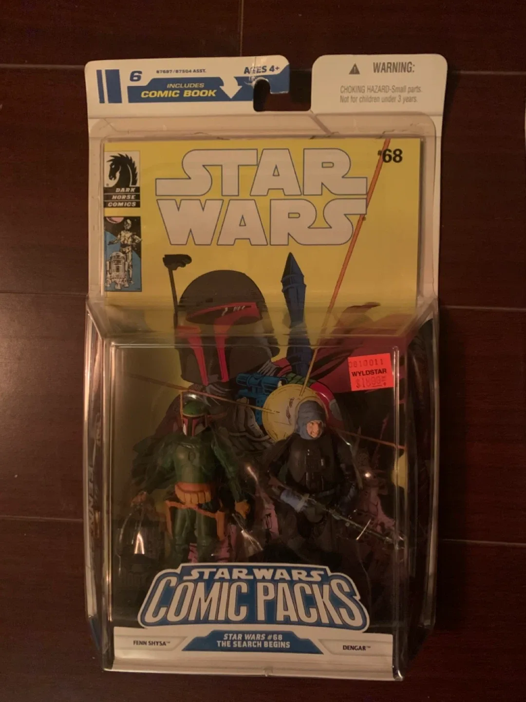 Comic books with figurines thumbnail