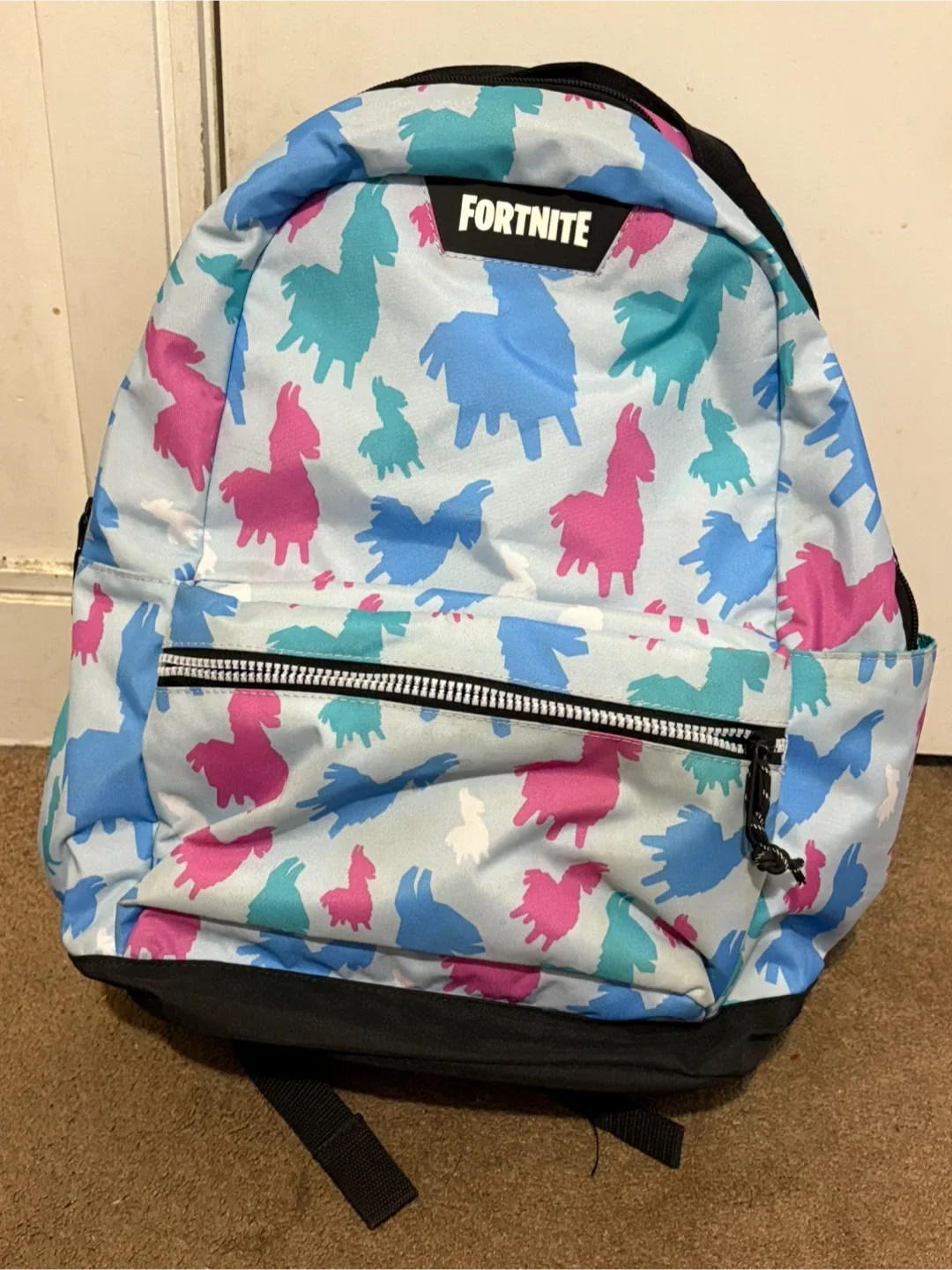 Fortnite Blue and Pink Unisex Backpack thumbnail