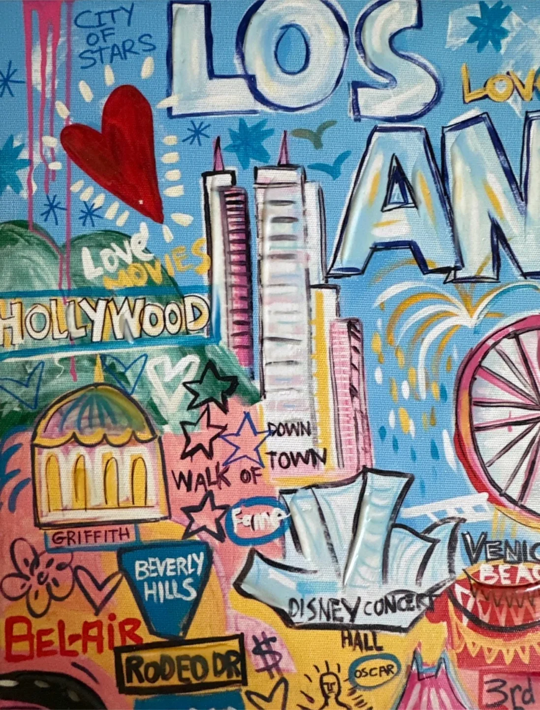 Los Angeles Canvas Art image indicator(2)