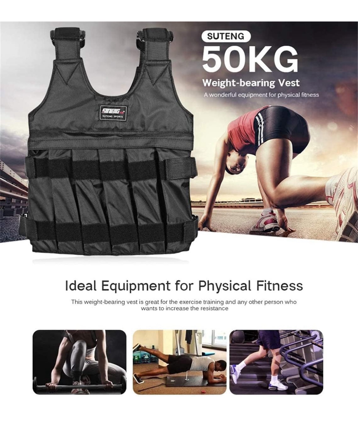 Fitness Weight-bearing Vest new