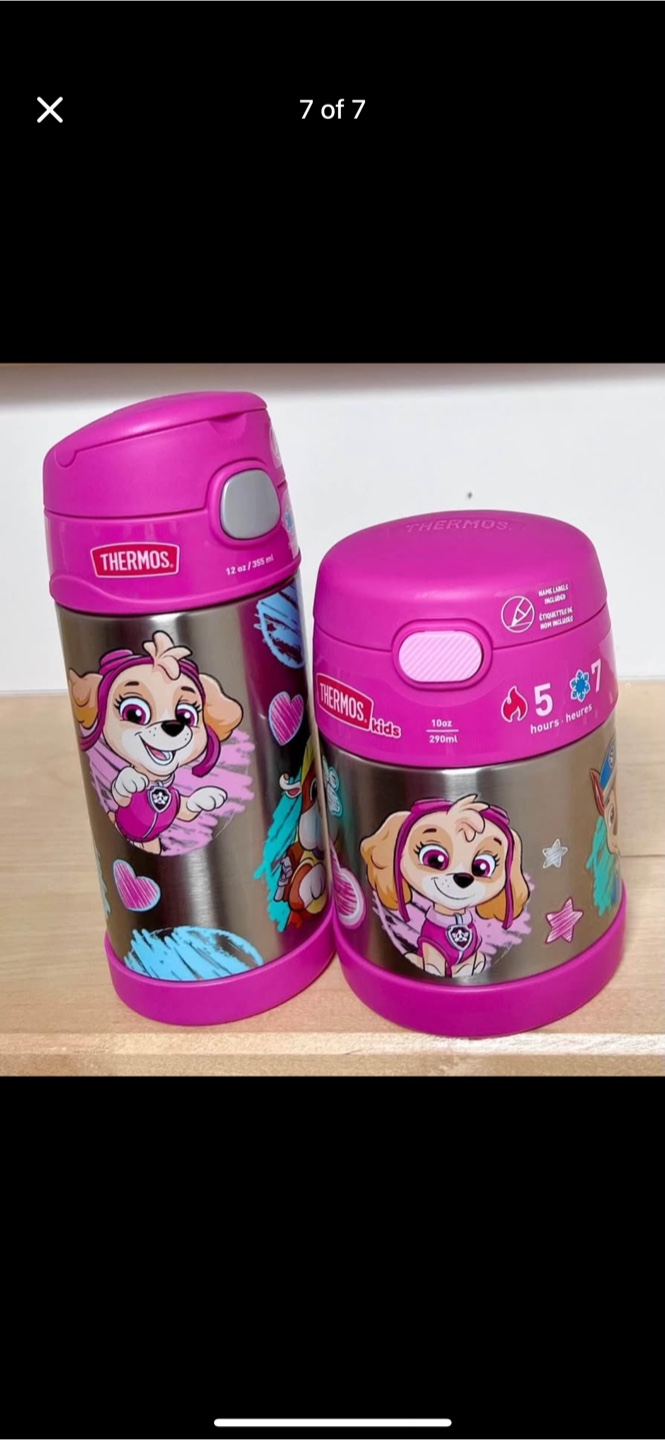 Thermos Kids Food Jar & Water Bottle Set