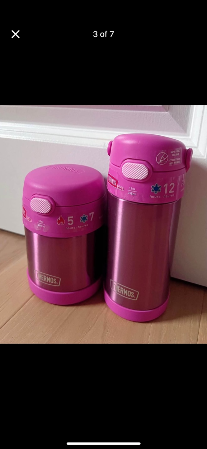 Thermos Kids Food Jar & Water Bottle Set - photo 3