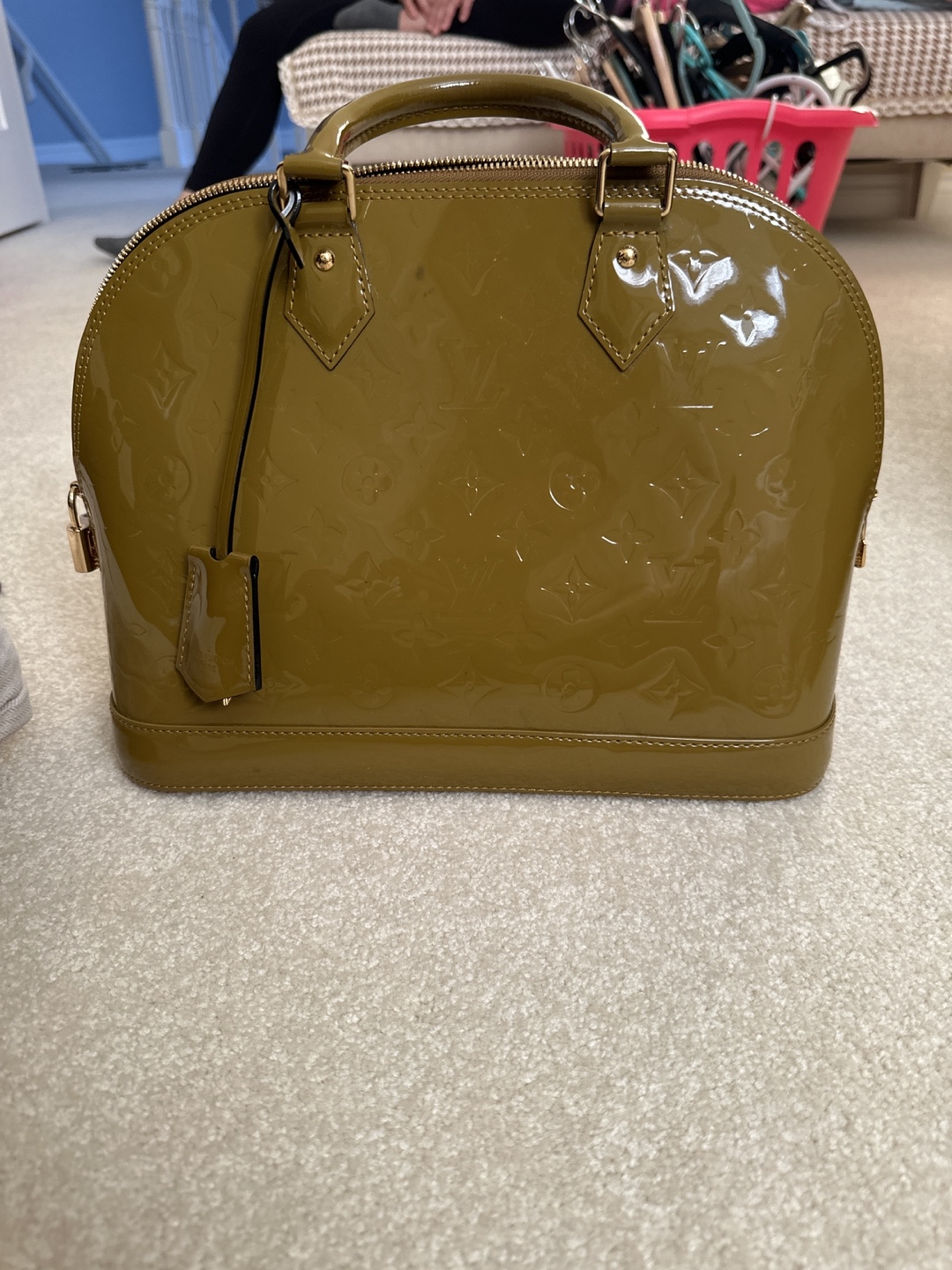 Louis Vuitton Alma PM Olive Green - photo 2