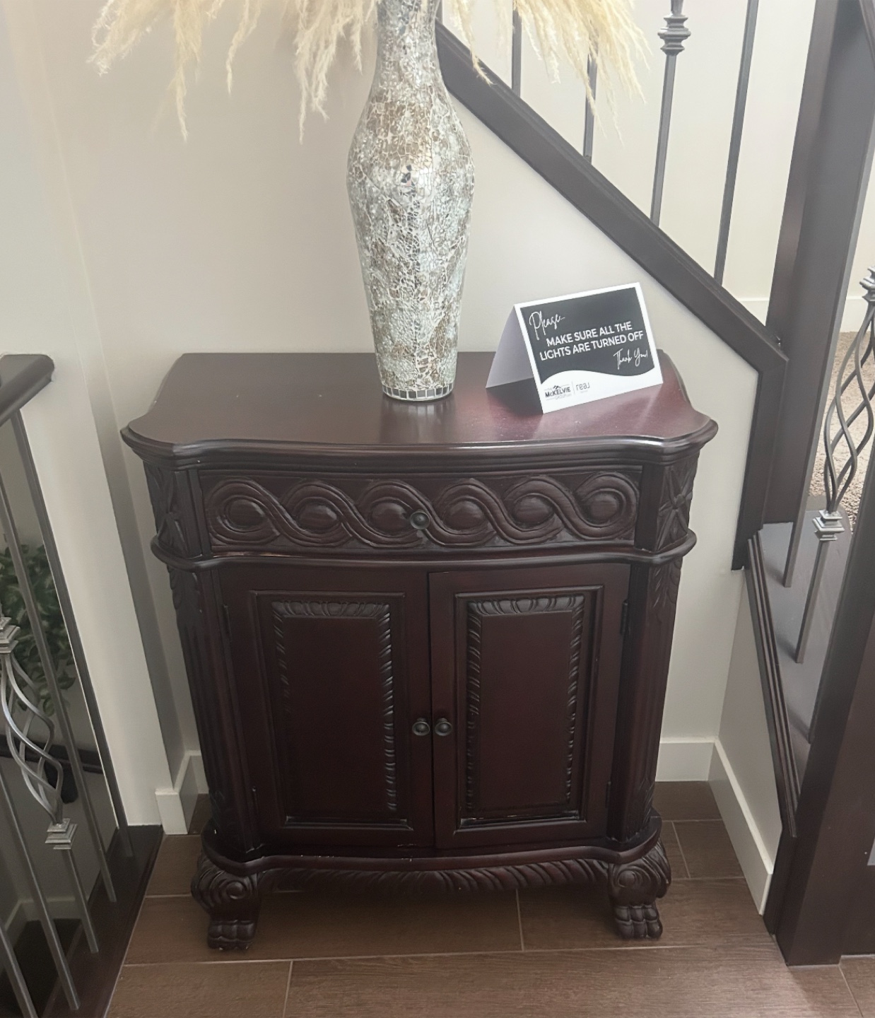 Decorative Solid Wood Cabinet - photo 2