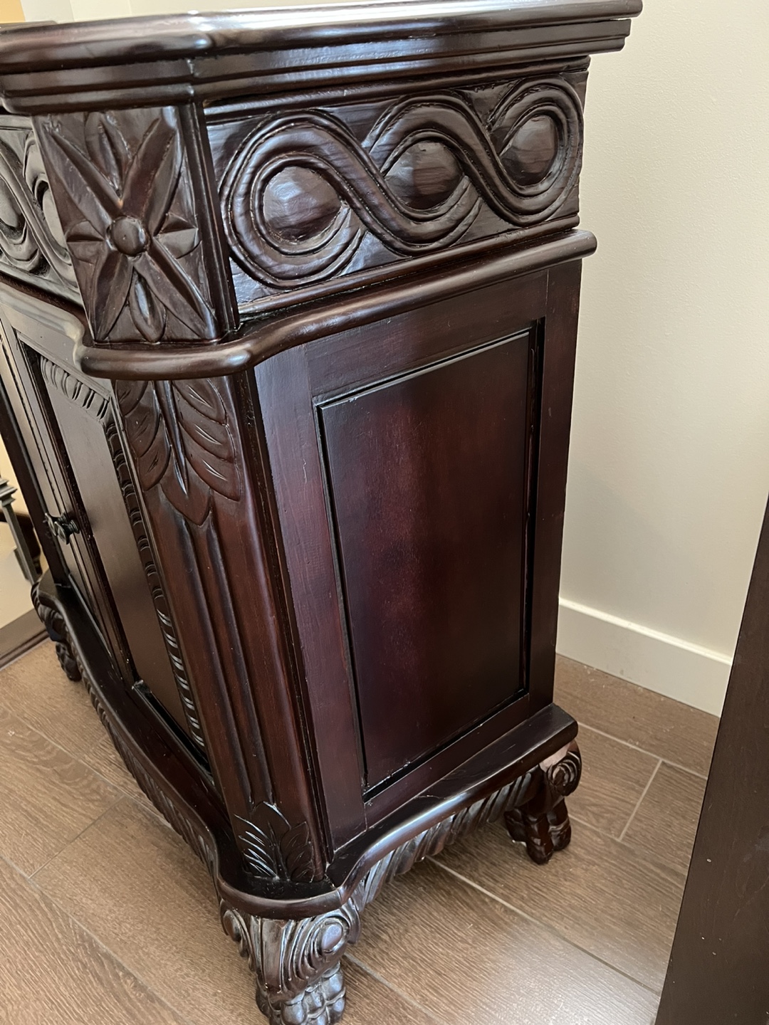 Decorative Solid Wood Cabinet - photo 3