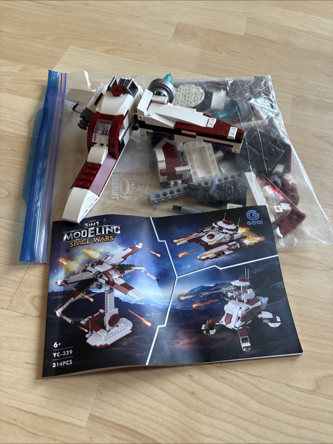 Goal 3in1 Modeling Space Wars YC-329