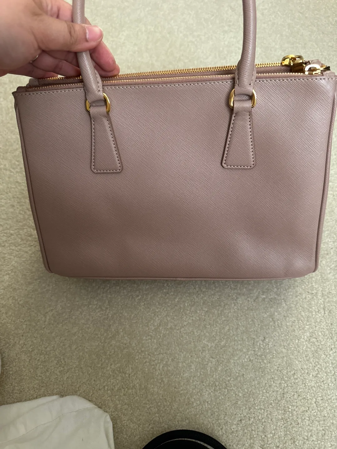 Prada Galleria Saffiano Leather Bag - Pink image indicator(3)
