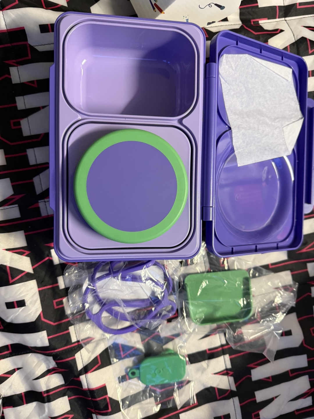 OmieBox UP Bento Box - Galaxy Purple - photo 5