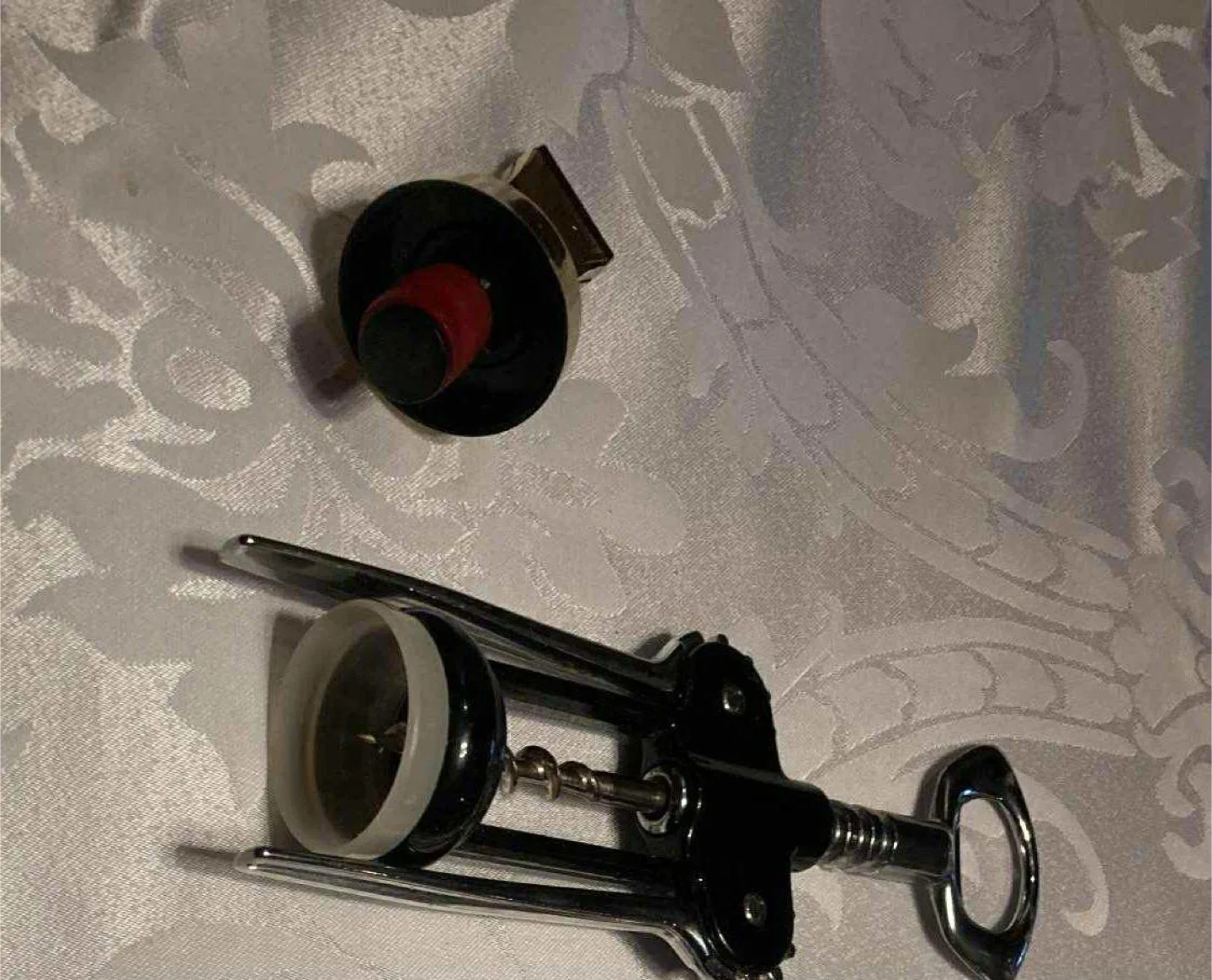 Corkscrew and Wine bottle stopper thumbnail