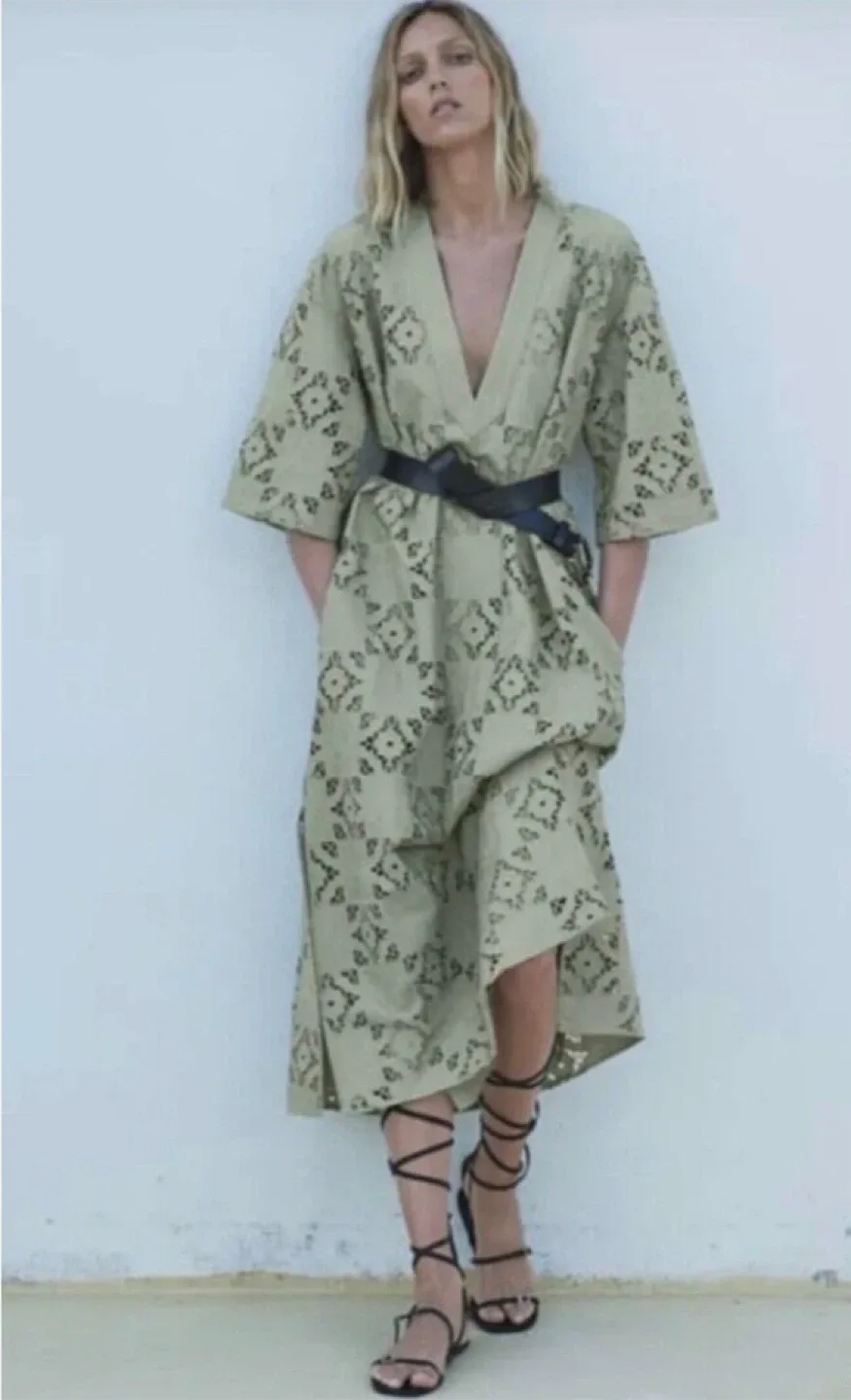 Zara Embroidered Dress image indicator(2)