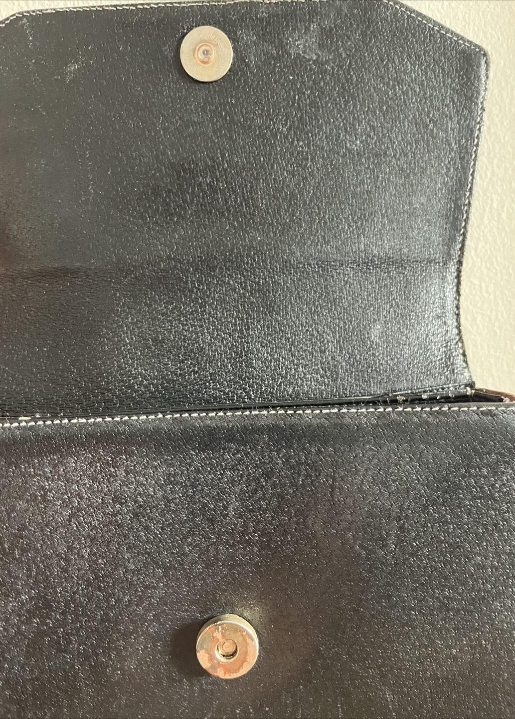 Gucci Vintage Black Leather Shoulder Bag - photo 3