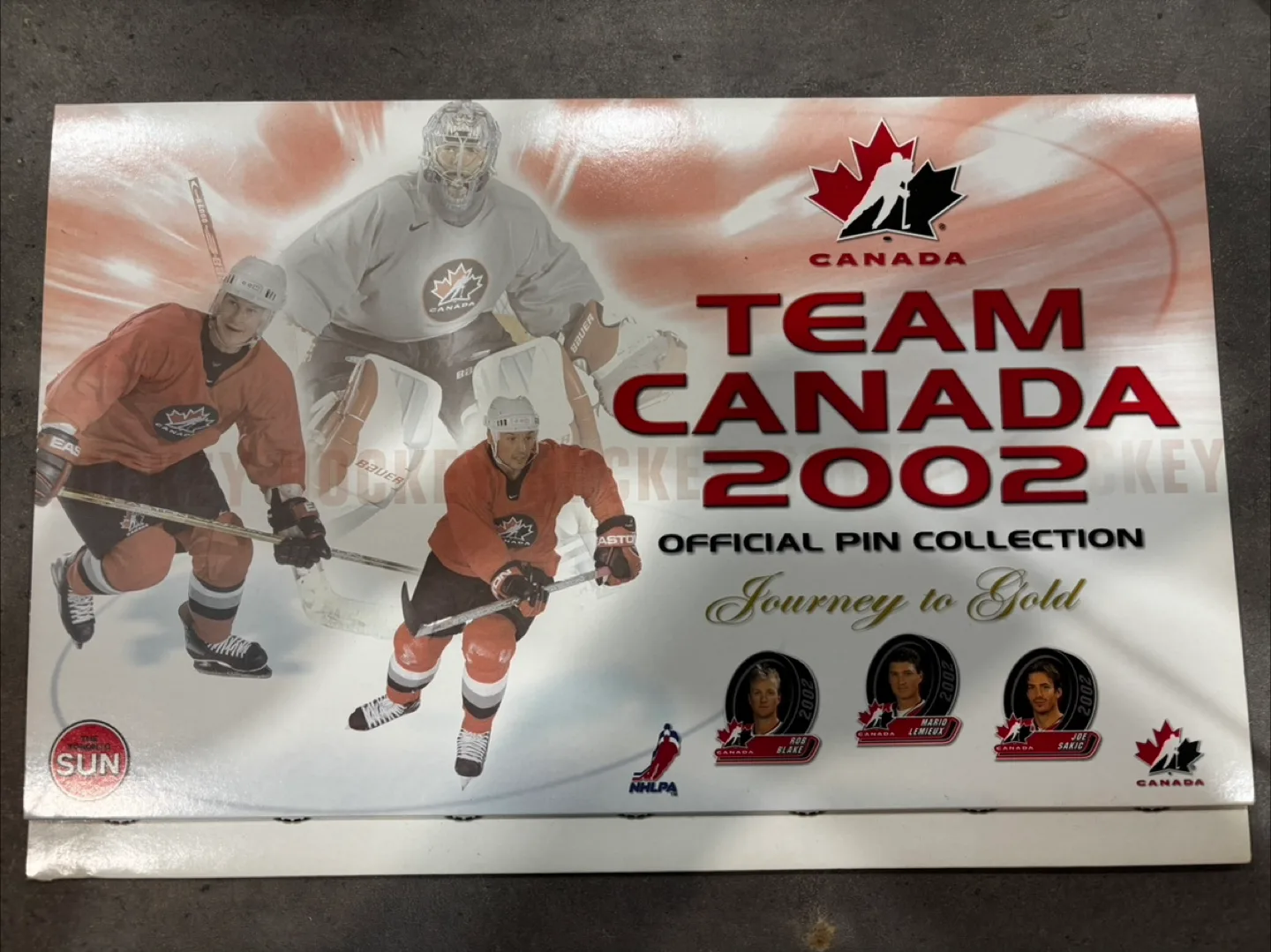 Team Canada 2002 Official Pin Collection