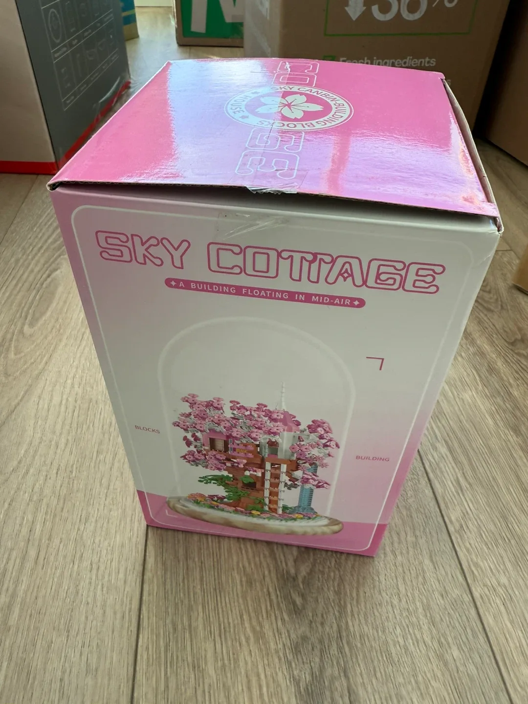 Sky Cottage Building Blocks Set - New in Box! image indicator(3)