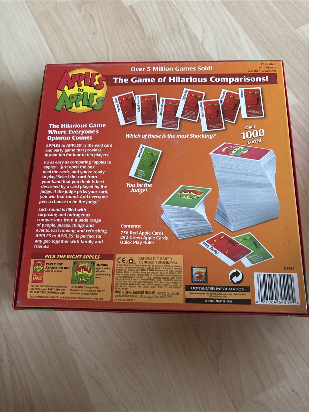 Apples to Apples Party Box Game - photo 2