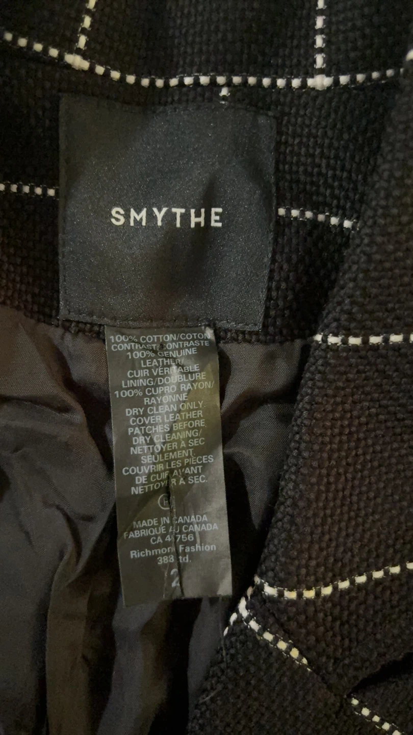 Smythe Elbow Patch Pocket Duchess Blazer- Size 2 - photo 4