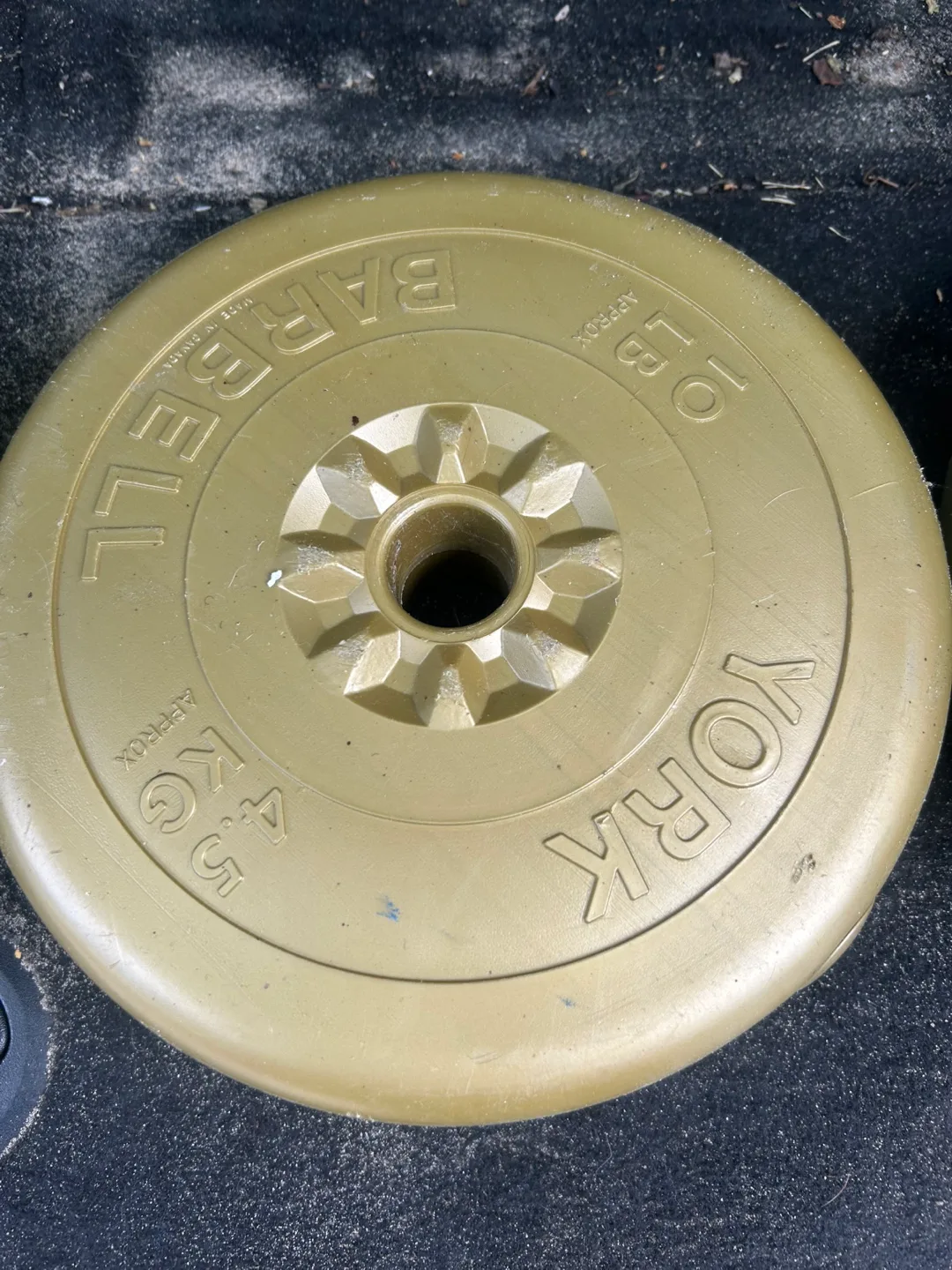 York Barbell 10 lb Weight Plate thumbnail