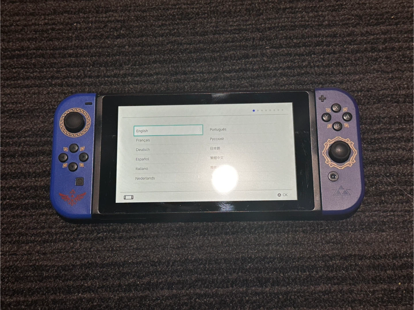 Nintendo Switch Bundle | Rare Zelda Joycons (no AC adapter) - photo 5