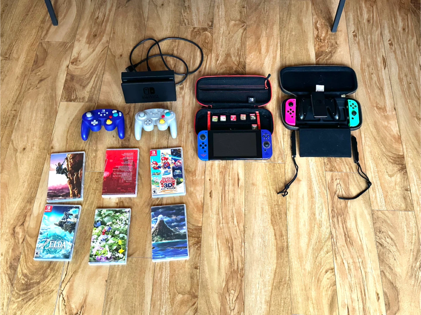 Nintendo Switch Bundle | Rare Zelda Joycons (no AC adapter)