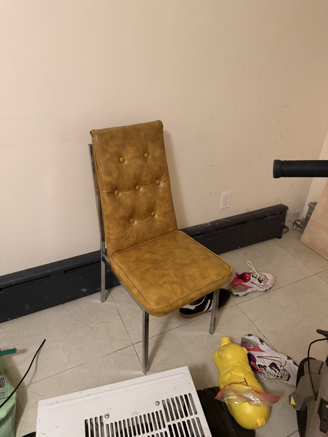 Mixed Items: GE AC, Insignia TV, Eagle Cane, TV Stand, Chair - photo 4